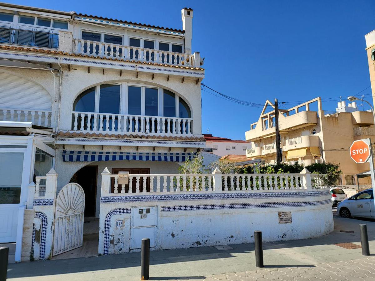 Casa Primera Linea Playa Tamarit Santa Pola Esterno foto