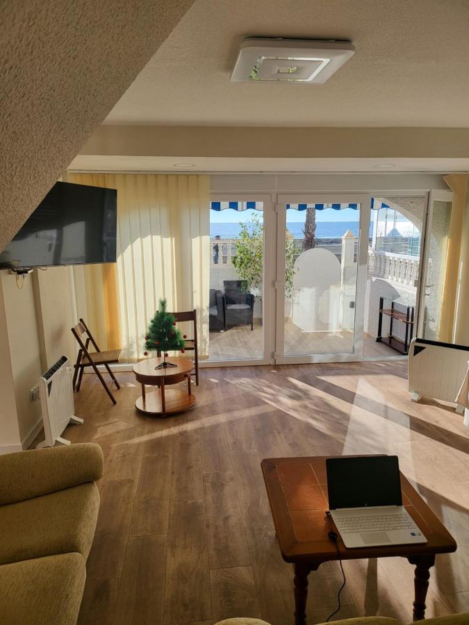 Casa Primera Linea Playa Tamarit Santa Pola Esterno foto