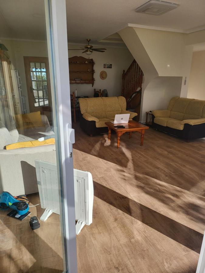 Casa Primera Linea Playa Tamarit Santa Pola Esterno foto