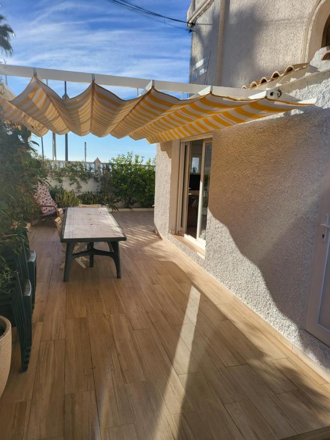 Casa Primera Linea Playa Tamarit Santa Pola Esterno foto