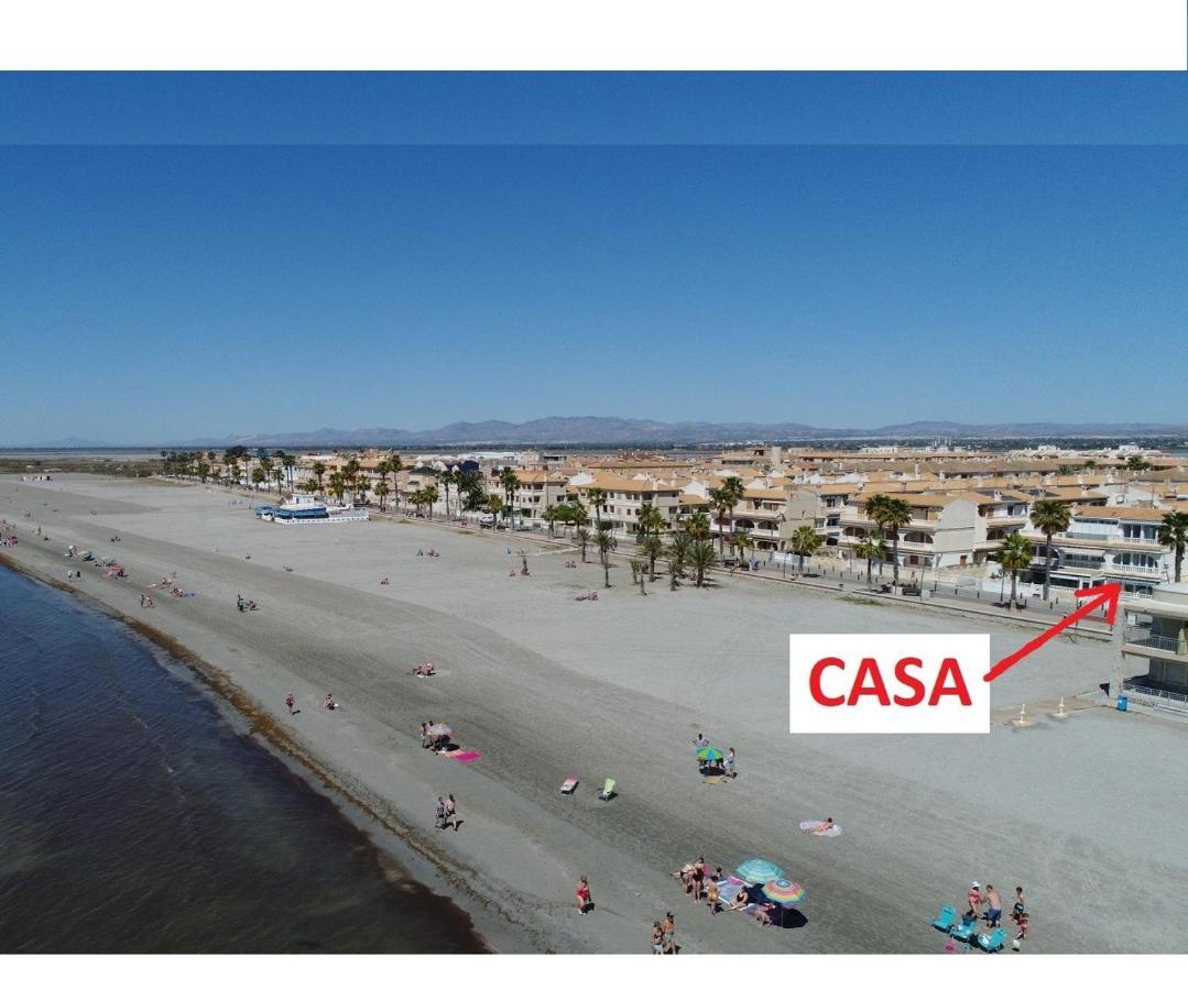 Casa Primera Linea Playa Tamarit Santa Pola Esterno foto