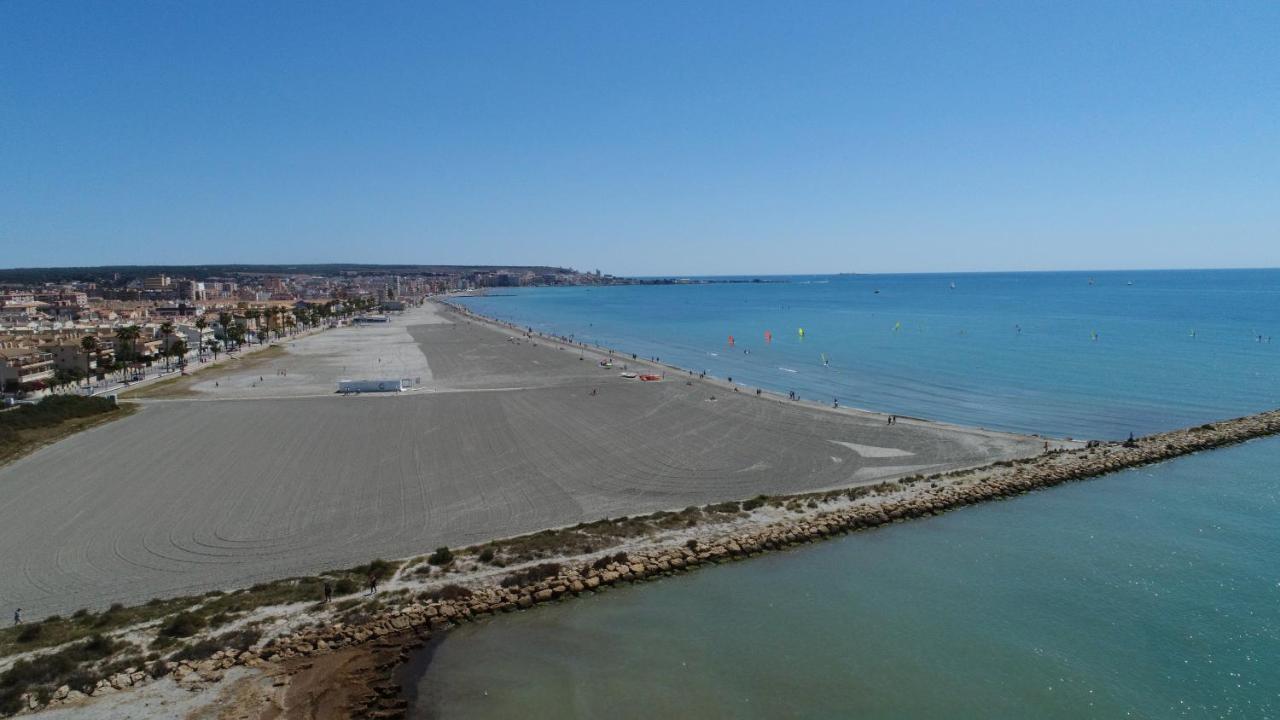 Casa Primera Linea Playa Tamarit Santa Pola Esterno foto